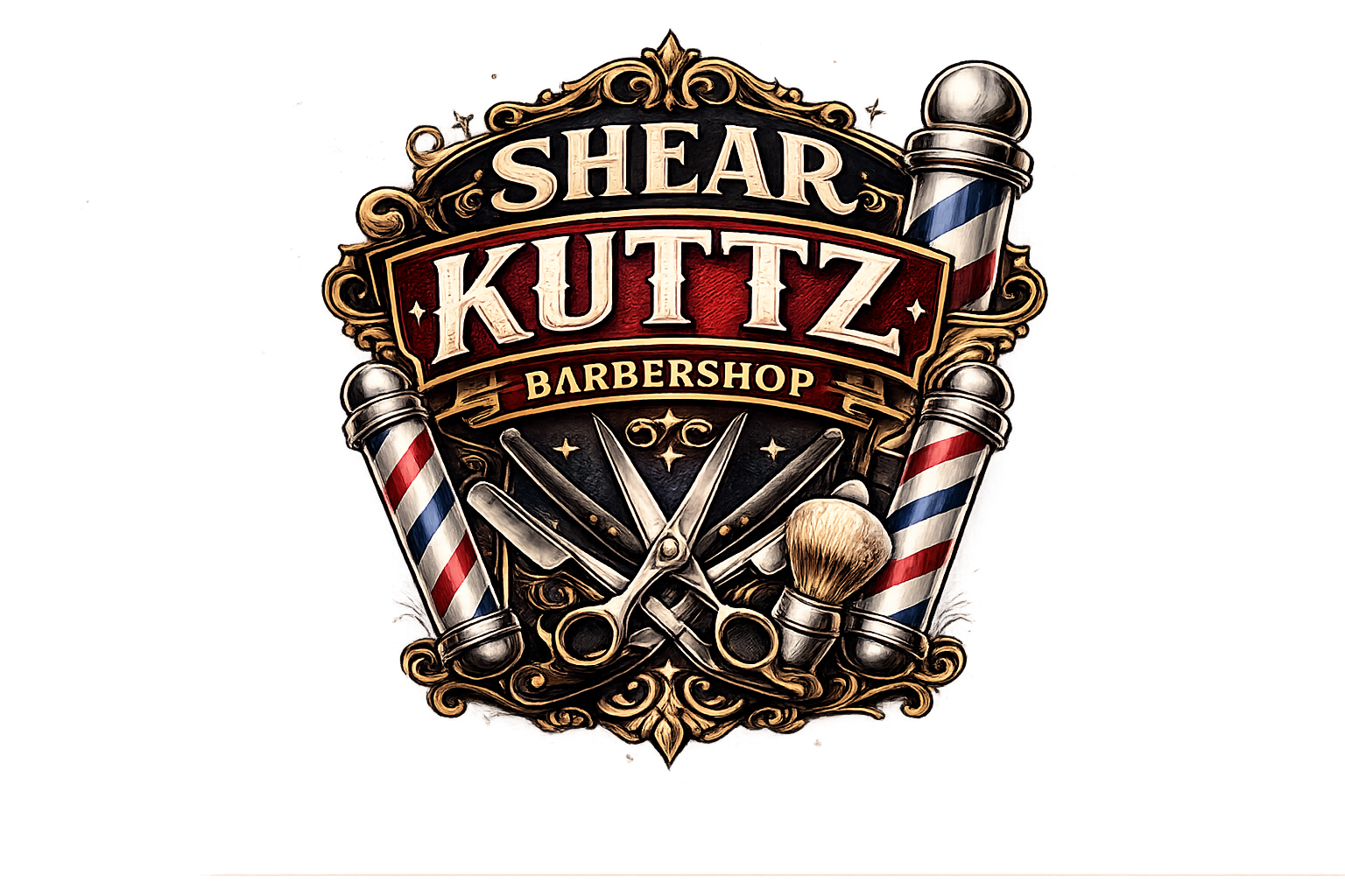 Shear Kuttz Barbershop logo